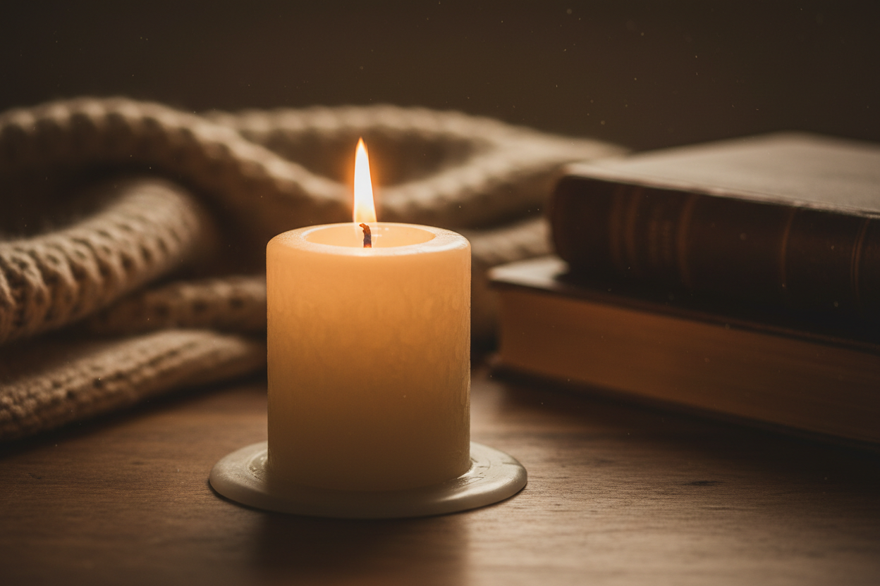 Benefits to soy wax & how to burn candles safely.