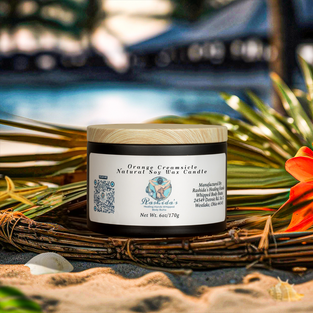 Orange Creamsicle 6oz Soy Candle