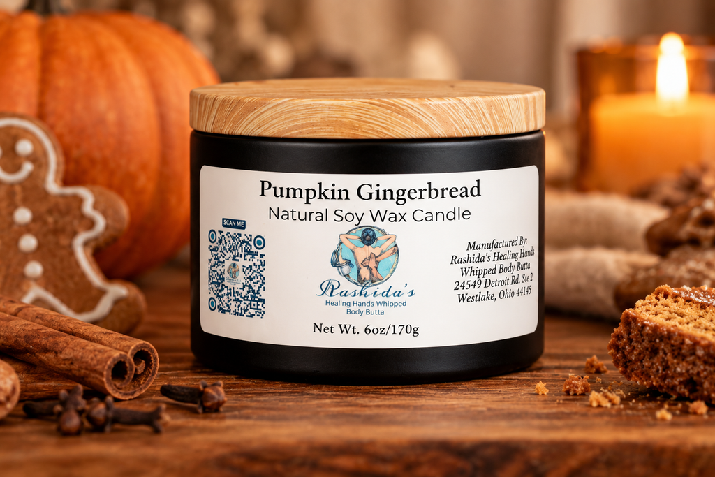 Pumpkin Gingerbread 6oz Soy Wax Candle