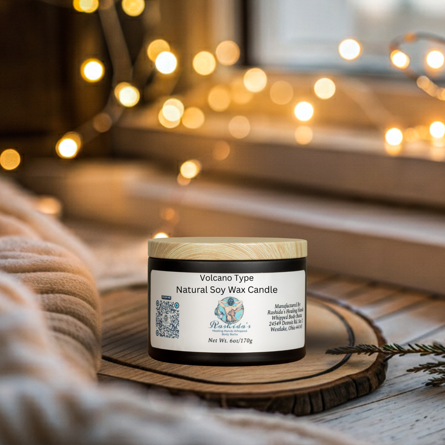 Volcano Type 6oz Soy Wax Candle