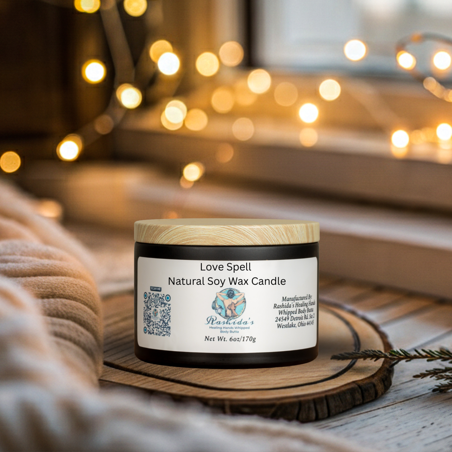 Love Spell 6oz Soy Wax Candle