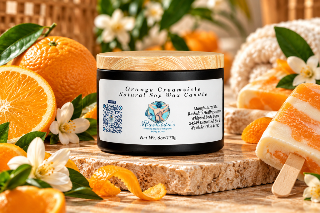 Orange Creamsicle 6oz Soy Candle