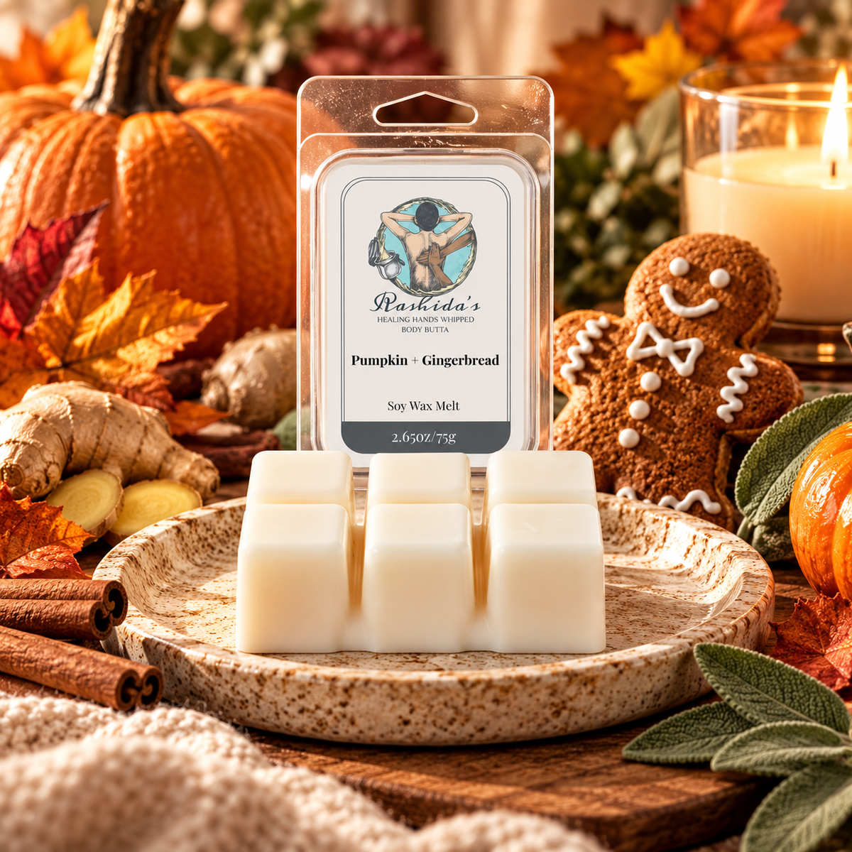 Pumpkin Gingerbread Wax Melt