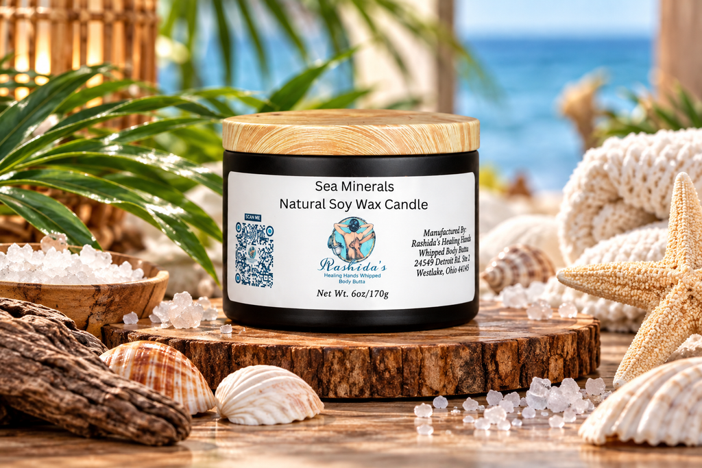 Sea Minerals 6oz Soy Wax Candle